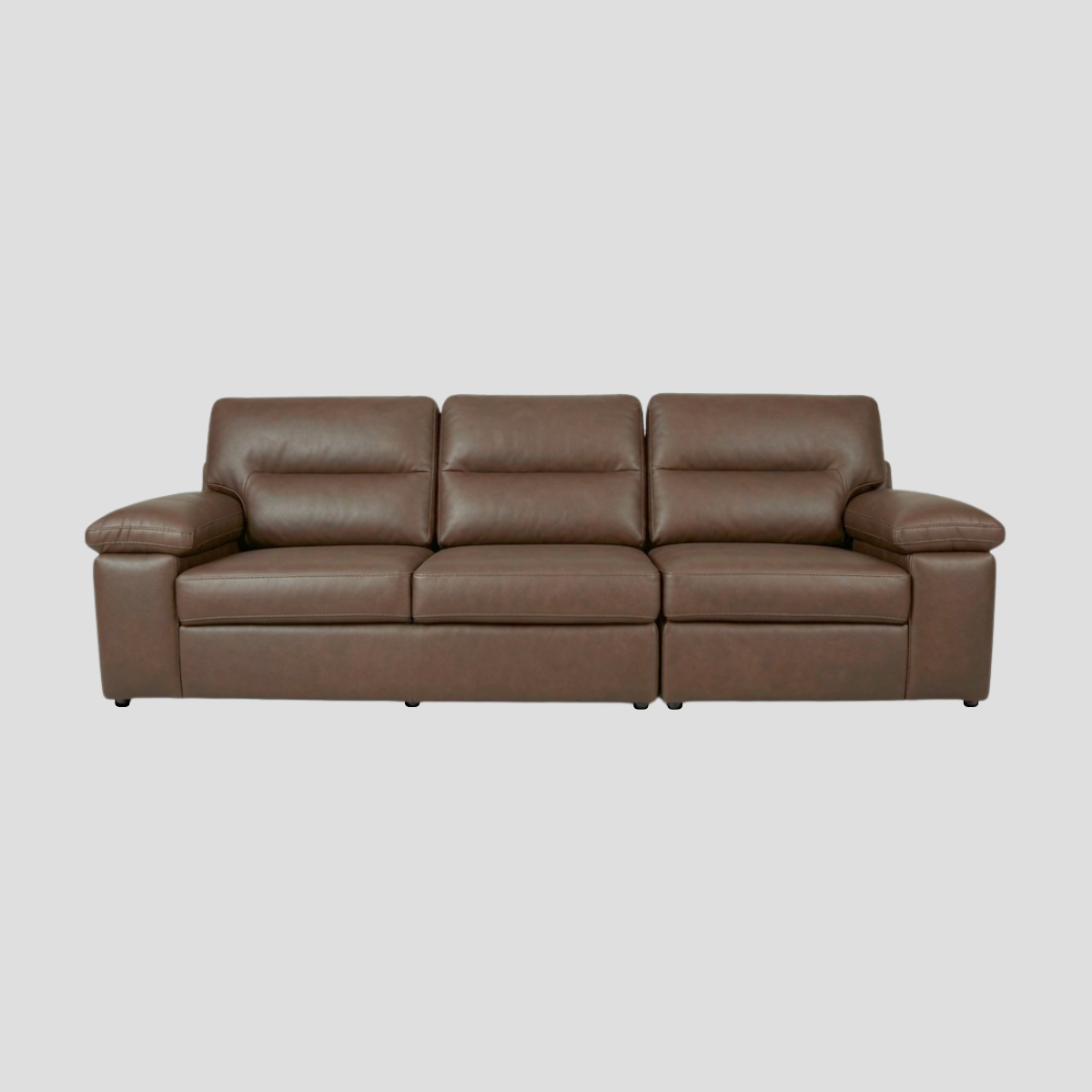 Sofa I-Shape รุ่น THOMAS ขนาด 1.90m. / 2.60m. หุ้มหนัง Premium PU