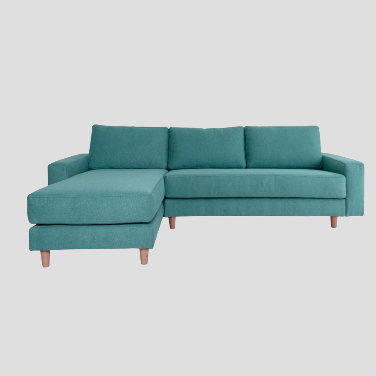 Sofa L-Shape KIRBY  2.40 m. หุ้มผ้าสไตล์Korean Fabric