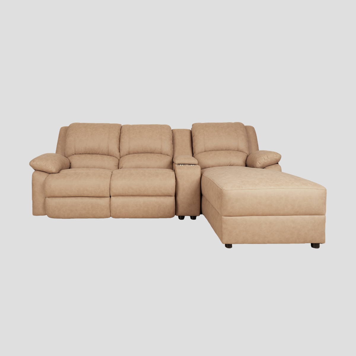 Sofa Recliner L-Shape รุ่น VERONA  ขนาด 2.70 m. ปรับนอนไฟฟ้า