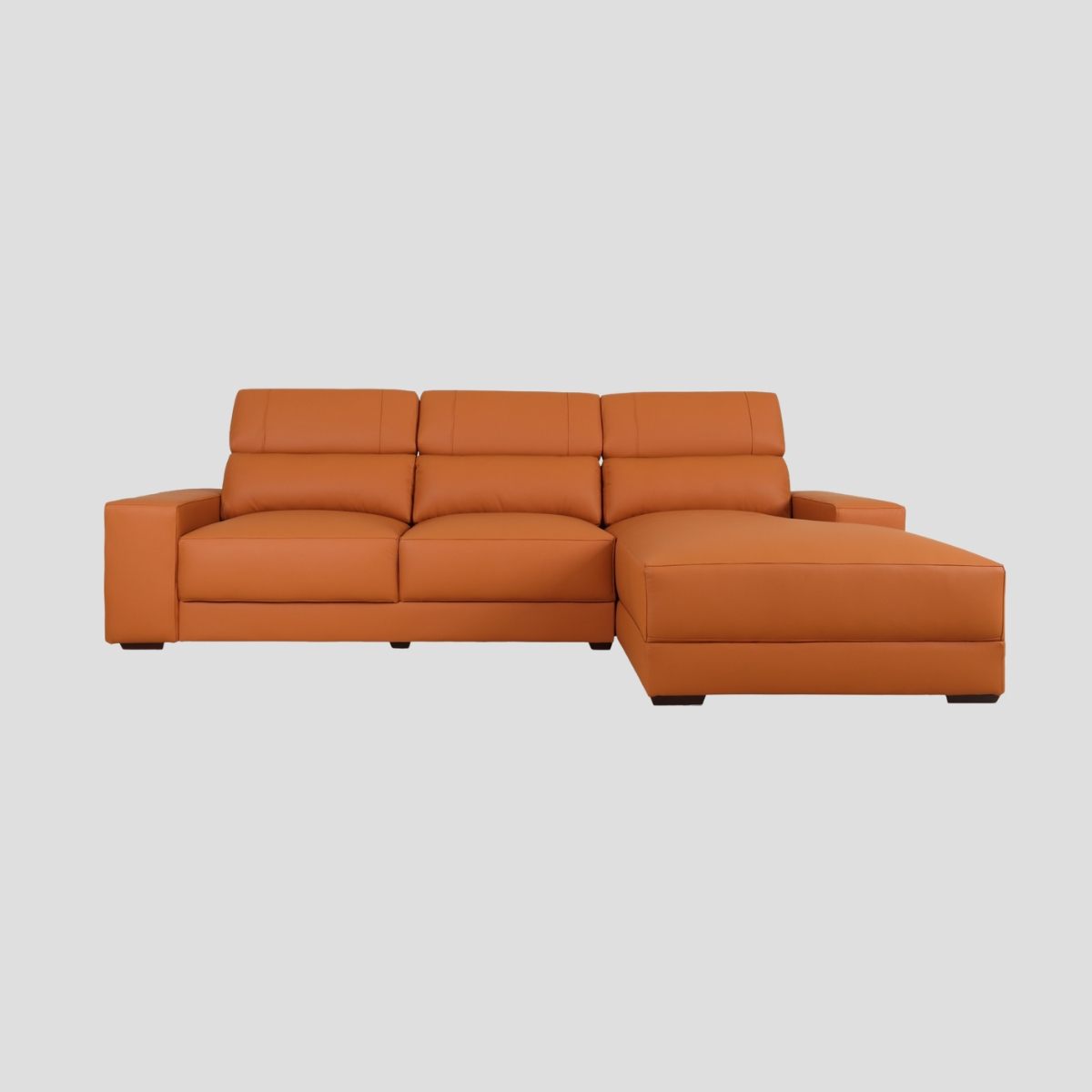 Sofa L-Shape รุ่น ELENA ขนาด 2 ที่นั่ง 1.90m. / L-Shape 2.60m. หุ้มหนัง PU Pet Friendly