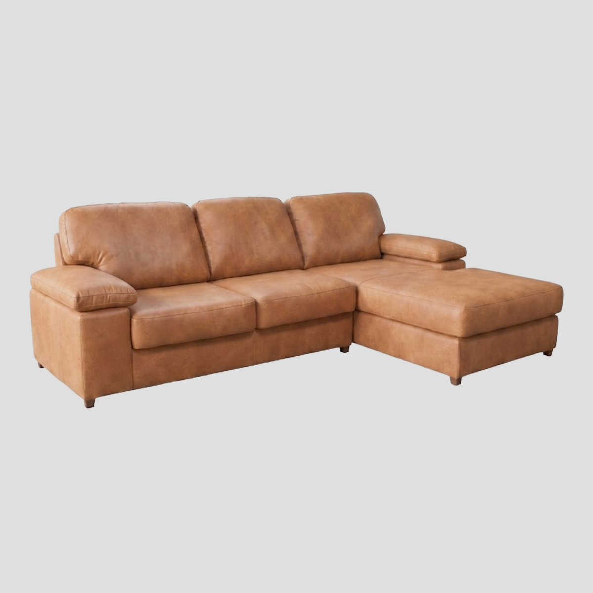 Sofa L-Shape 2.60 m. BONNIE หุ้มหนังPU Belgium