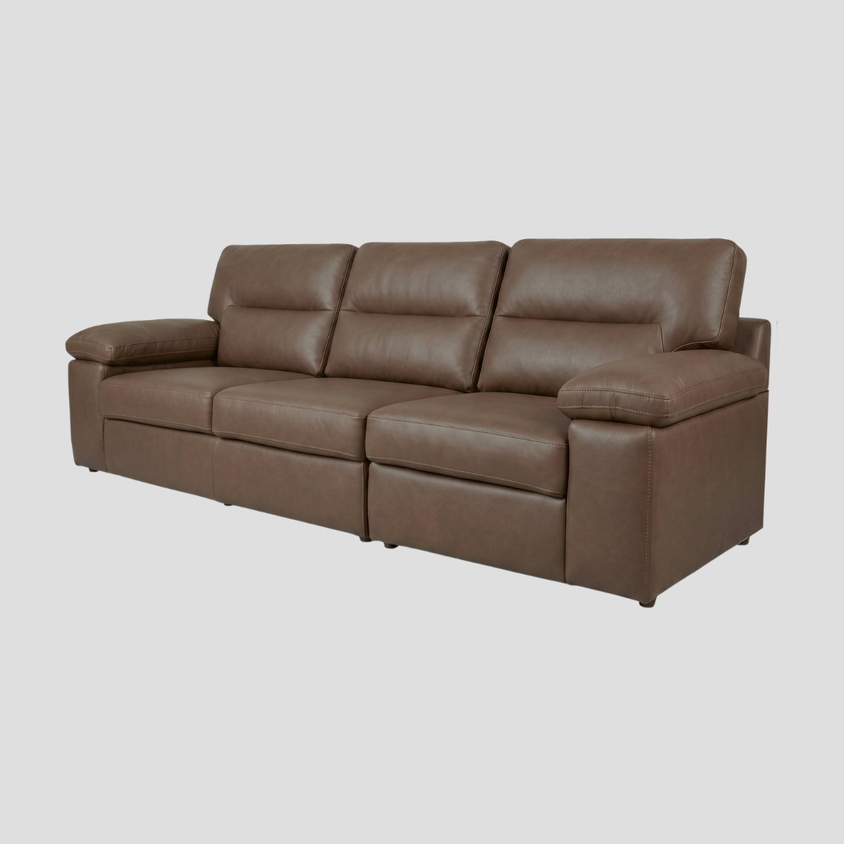 Sofa I-Shape รุ่น THOMAS ขนาด 1.90m. / 2.60m. หุ้มหนัง Premium PU