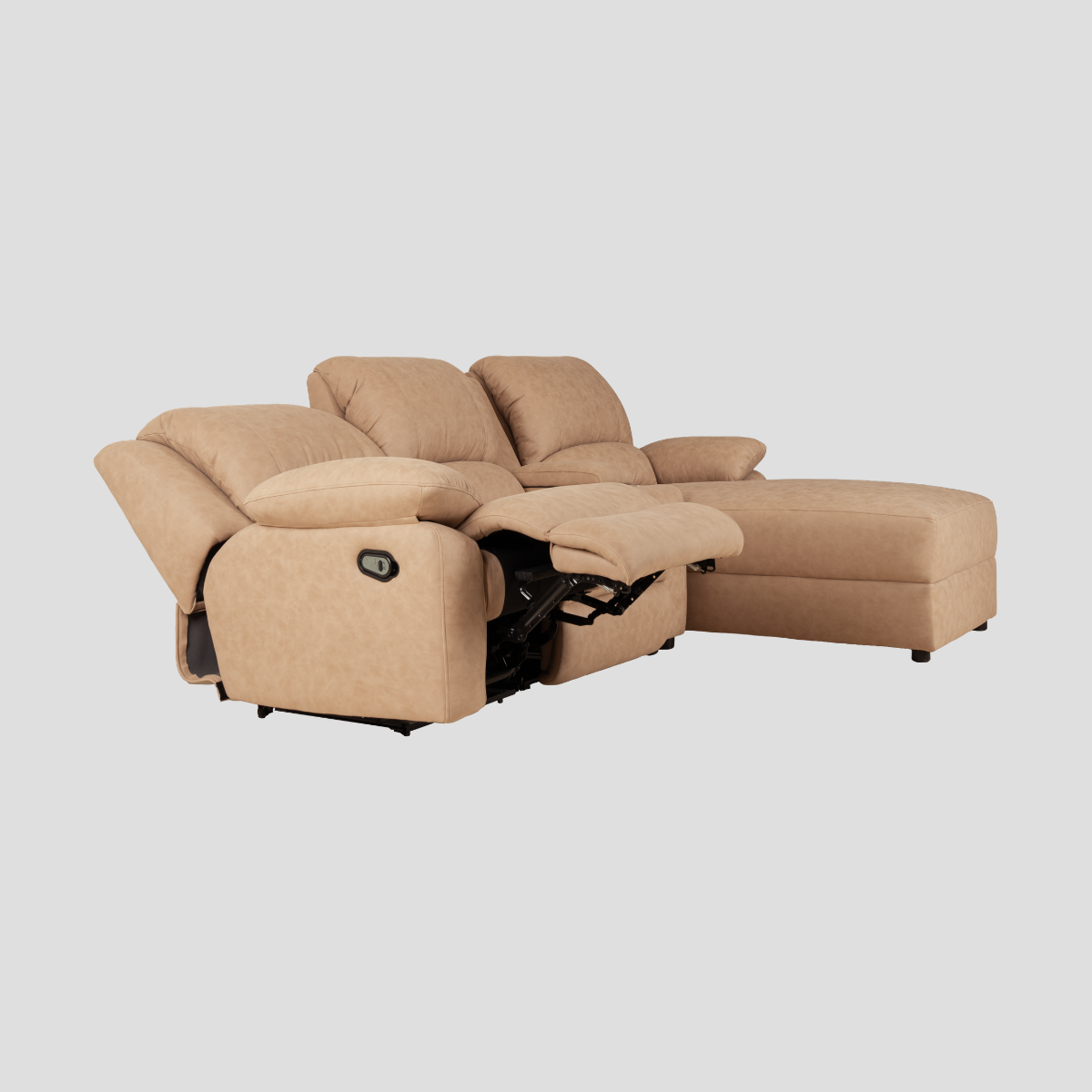 Sofa Recliner L-Shape รุ่น VERONA  ขนาด 2.70 m. ปรับนอนไฟฟ้า