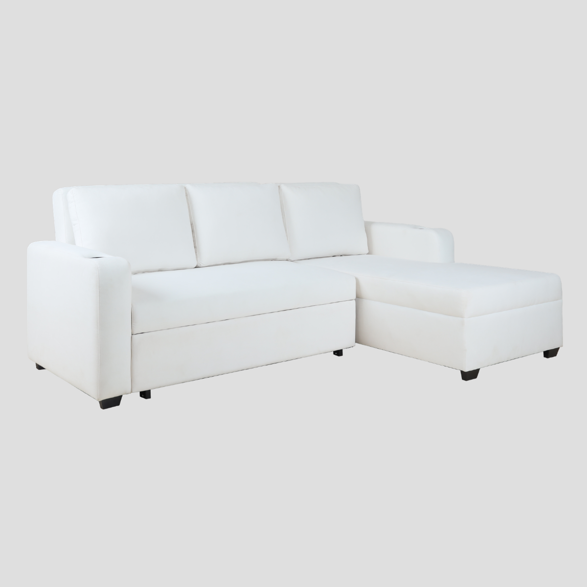 Sofa Bed  2 ที่นั่ง 1.65 m. L-Shape 2.35 m. EDDY สไตล์Nordic
