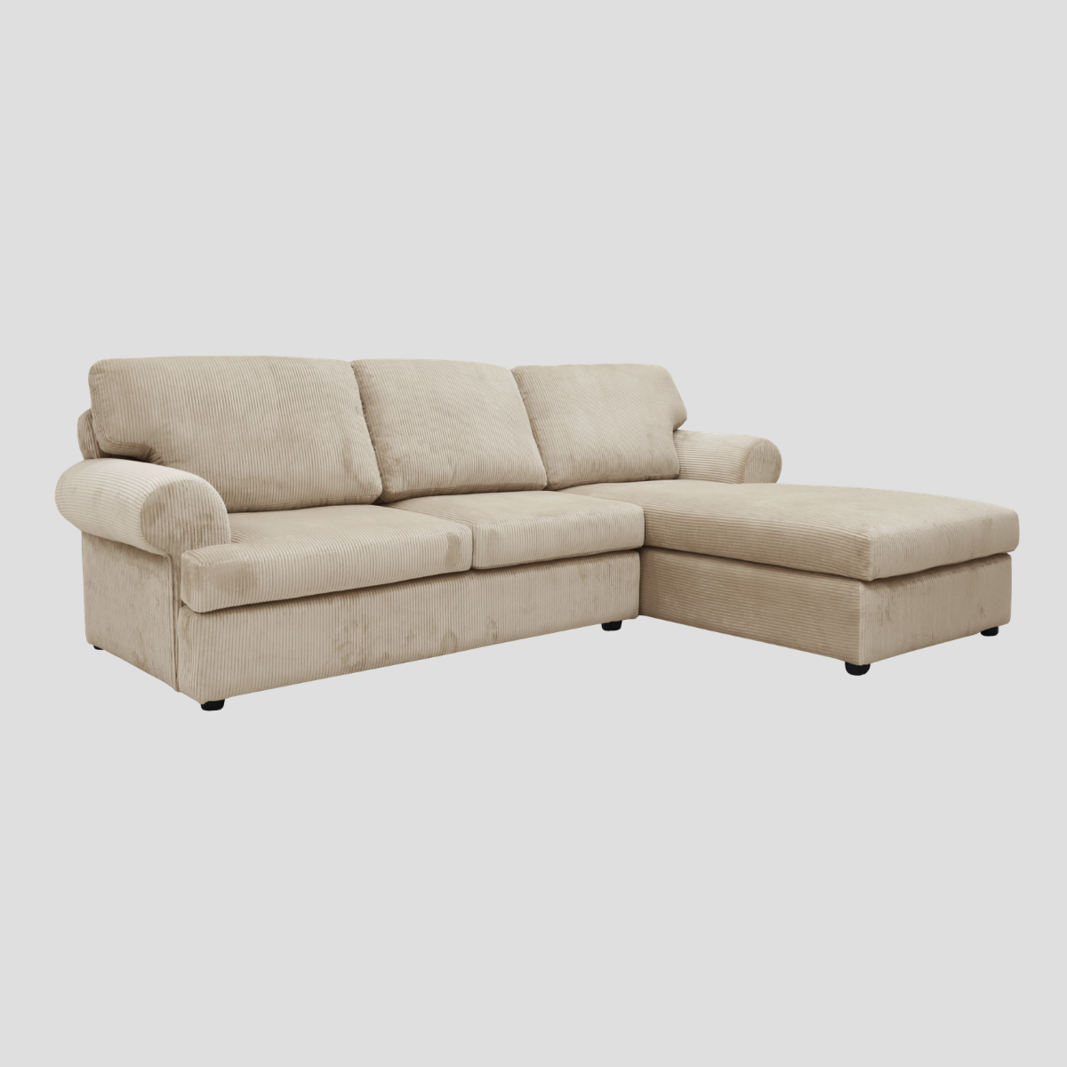 Sofa CLARA 1 ที่นั้ง / 2 ที่นั้ง  / 3 ที่นั้ง  / L-Shape หุ้มผ้าCorduroy
