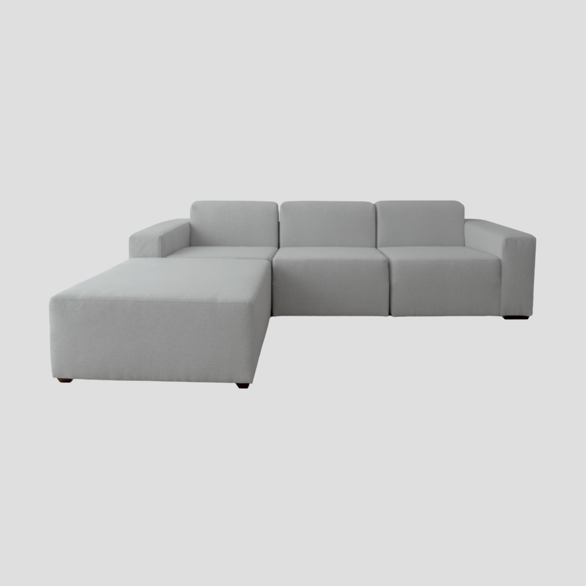 Sofa I-Shape รุ่น DAISY Modular Set 2.40m. หุ้มผ้าสไตล์ Korean Fabric