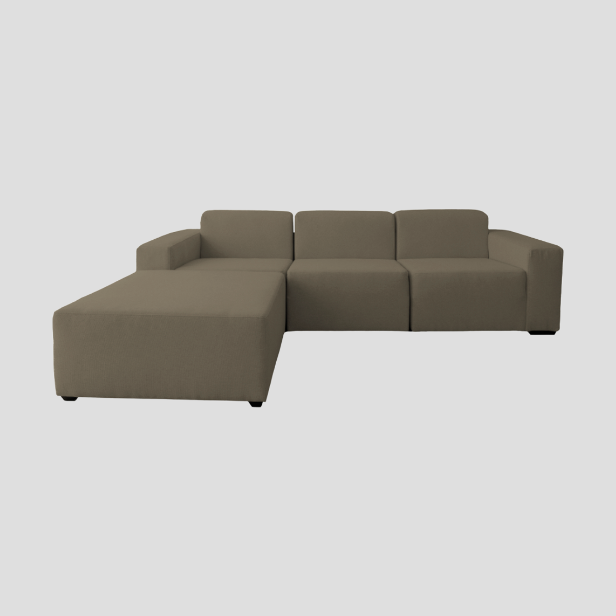 Sofa I-Shape รุ่น DAISY Modular Set 2.40m. หุ้มผ้าสไตล์ Korean Fabric